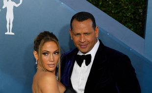 L'actrice et chanteuse Jennifer Lopez et l'ancien joueur de baseball Alex Rodriguez