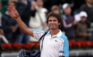 Fabrrice Santoro à Roland-Garros, le 26 mai 2009