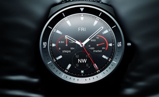 Avec ses allures de montre d'horlogerie, la Watch R de LG est une tocante connectée dernier cri.