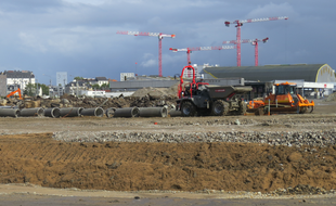 Le chantier de démolition de l'ancien MIN.