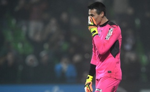 Le gardien du TFC Mauro Goicoechea, lors du match de Coupe de la Ligue à Metz, le 14 décembre 2016.