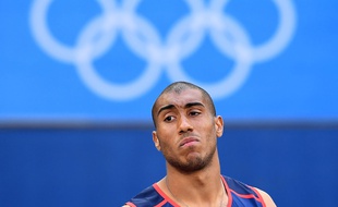 Jimmy Vicaut aux 100 m des JO de Rio en août 2016.