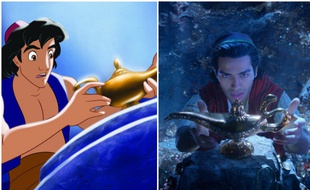 Disney multiplie les remakes live de ses classiques de l'animation, avec ici «Aladdin» versions 1992 et 2019