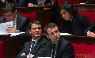 Le Premier Ministre, Manuel Valls , le ministre de l'Economie, Emmanuel Macron et la ministre du Travail, Myriam El Khomri, seront en visite dans le Haut-Rhin lundi. (Photo d'archives)