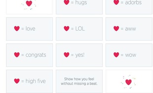 Illustration du «like» de Twitter
