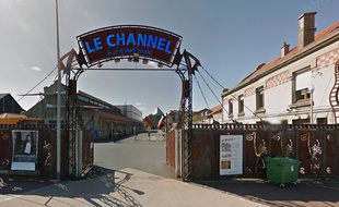 L'entrée de la scène nationale, Le Channel, à Calais.