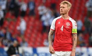 Simon Kjaer, le capitaine du Danemark, a joué un rôle important après le malaise de son coéquipier et ami Christian Eriksen.