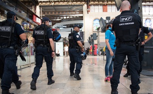 Le dispositif policier a été renforcé, dimanche, gare Saint-Charles (illustration).