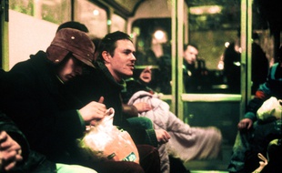 Gérald Thomassin dans une scène du film "Paria", réalisé par Nicolas Klotz.
