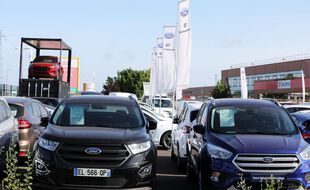 Un concessionnaire de la marque Ford (ILLUSTRATION)