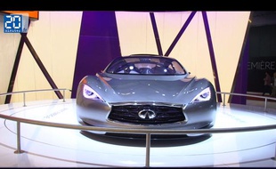 Infiniti Emerg-E concept au Mondial de l'automobile 2012 de Paris