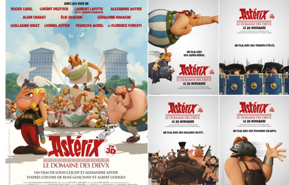 Découvrez l'affiche définitive d'«Astérix Le Domaine des dieux» Découvrez l'affiche définitive d'«Astérix Le Domaine des dieux»