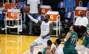 LeBron James a gagné son duel avec Luka Doncic.