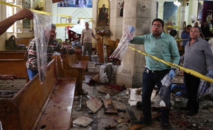 Le précédent attentat contre une église copte, qui avait fait 45 morts, avait eu lieu le 9 avril 2017 à Tanta au nord du Caire.