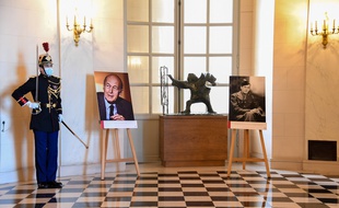 Hommage à Valéry Giscard d'Estaing à l’Assemblée nationale, le 8 décembre 2020.