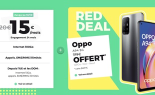Profitez du nouveau RED Deal et découvrez les autres offres du moment chez RED by SFR.