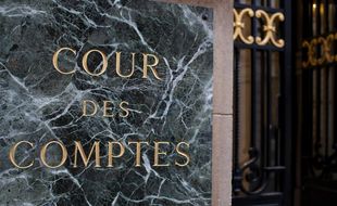 La Cour des comptes à Paris.