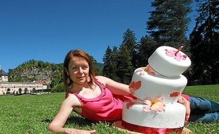 Sa spécialité : le wedding-cake.