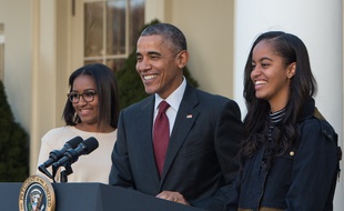 La famille Obama passe une semaine de Vacances près d'Avignon. (Illustration).