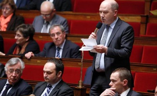Le député Denis Baupin (EELV), le 24 janvier 2014 à l'Assemblée nationale à Paris