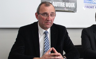Gilles Pennelle, candidat Front national aux régionales en Bretagne.
