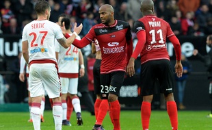 Jimmy Briand a permis à Guingamp d'arracher un point face à Bordeaux.