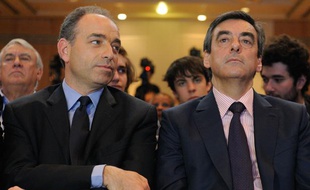 Jean Francois Copé et Francois Fillon, le 26 mai 2012.