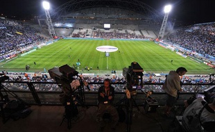 Le stade Vélodrome de Marseille, le 7 octobre 2012.