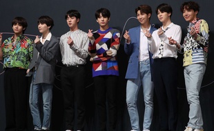Le boys band BTS le 27 mai 2018 (illustration)