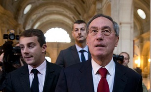 L'ancien ministre de l'Intérieur Claude Guéant au Palais de Justice de Paris le 13 novembre 2015