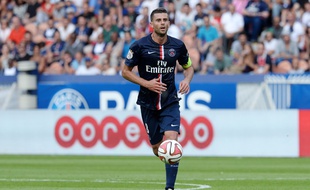 Thiago Motta au Parc des Princes, le 16 août 2014.