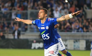 Face à Epinal (2-1), Jérémy Blayac a inscrit son septième but de la saison en transformant un penalty. (Archives)