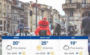 Météo Bordeaux: Prévisions du samedi 25 septembre 2021