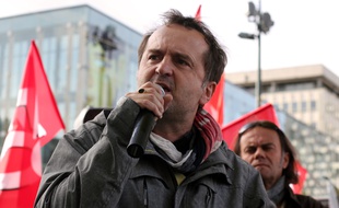 Fabrice Lerestif, secrétaire départemental du syndicat Force Ouvrière, ici le 18 octobre 2016.