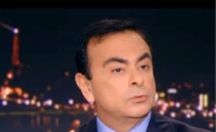 Carlos Ghosn, hier soir sur TF1.