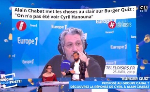 Nadjet Meskine et Cyril Hanouna sur le plateau de «TPMP», jeudi.