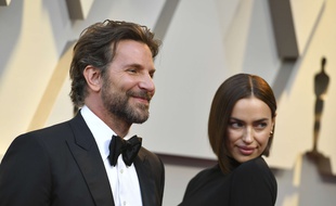 Les époux Bradley Cooper et Irina Shayk à Los Angeles.