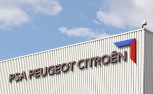Poissy le 20 juin 2013. l'usine de PSA Peugeot Citroen Poissy (illustration)