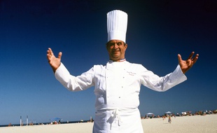 Paul Bocuse à Rio de Janeiro en 1988.
