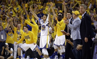 Golden State a battu OKC lors du match 5 de la finale de la Conférence Ouest de NBA pour revenir à 3-2, le 26 mai 2016.