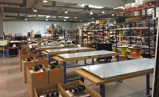 L'atelier de Bio-UV, l'entreprise basée à Lunel, dans l'Hérault.