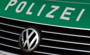 Voiture de police allemande