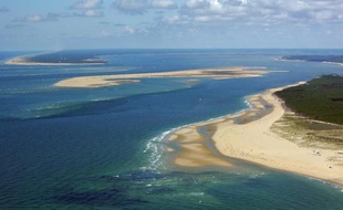 Vue du Bassin d'Arcachon.