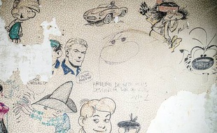Des croquis originaux de Franquin, Peyo et Roba, découverts à Bruxelles
