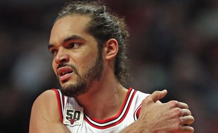 Le pivot des Chicago Bulls Joakim Noah, le 15 janvier 2016.