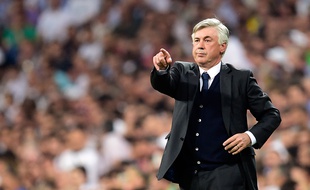 Carlo Ancelotti, l'entraîneur du Real Madrid, le 13 mai 2015, contre la Juventus de Turin.