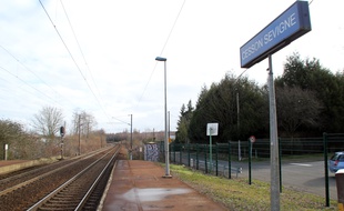 La halte ferroviaire de Cesson-Sévigné où l'accident s'est produit.