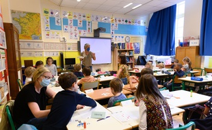 Une école élémentaire parisienne.