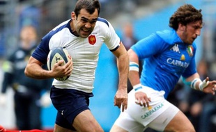 David Marty, lors de France-Italie, le 14 mars 2010.