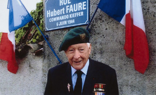 Hubert Faure, ex-membre du commando Kieffer, est décédé à l'âge de 106 ans